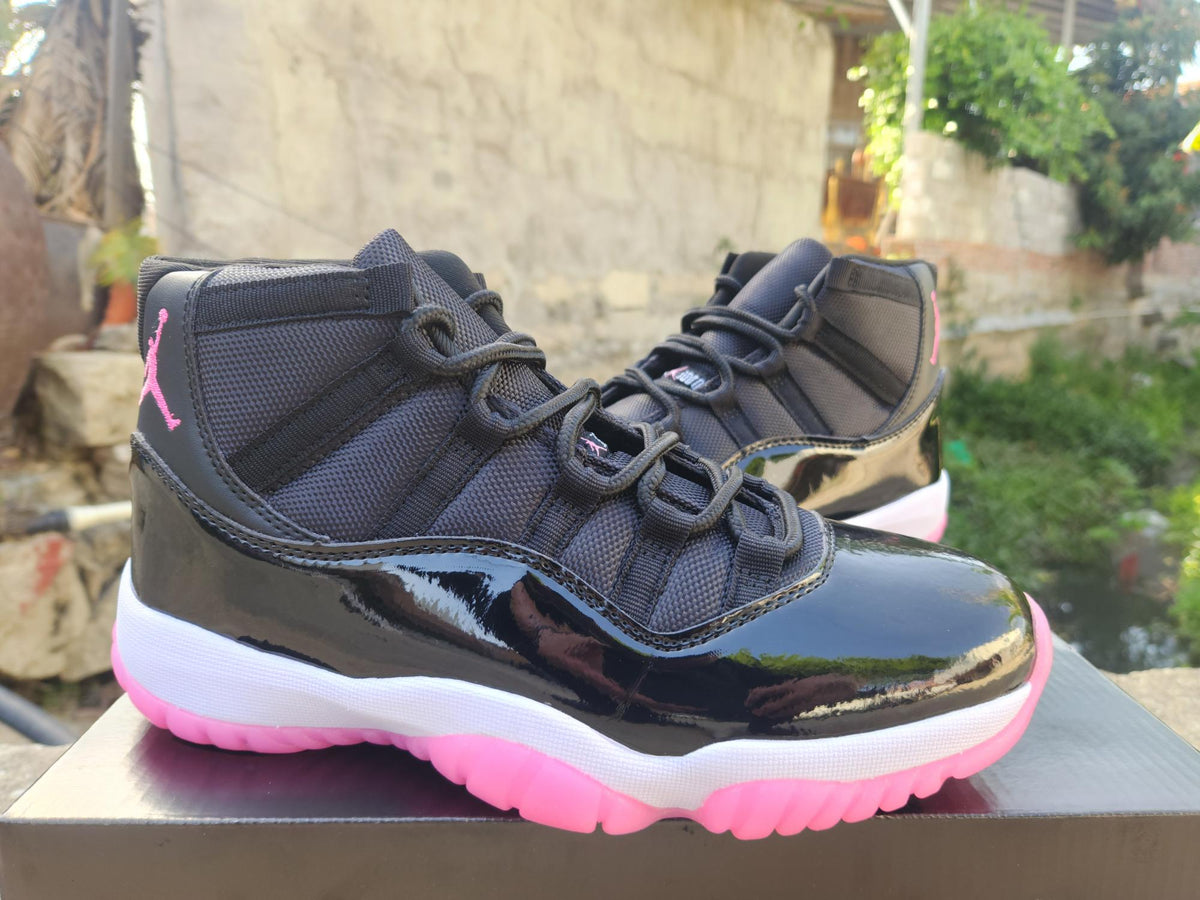 Air Jordan 11 Retro Black‑Rose Red 36‑47