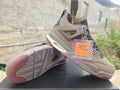 Air Jordan 4 Sneakers – Taupe Brown & Black