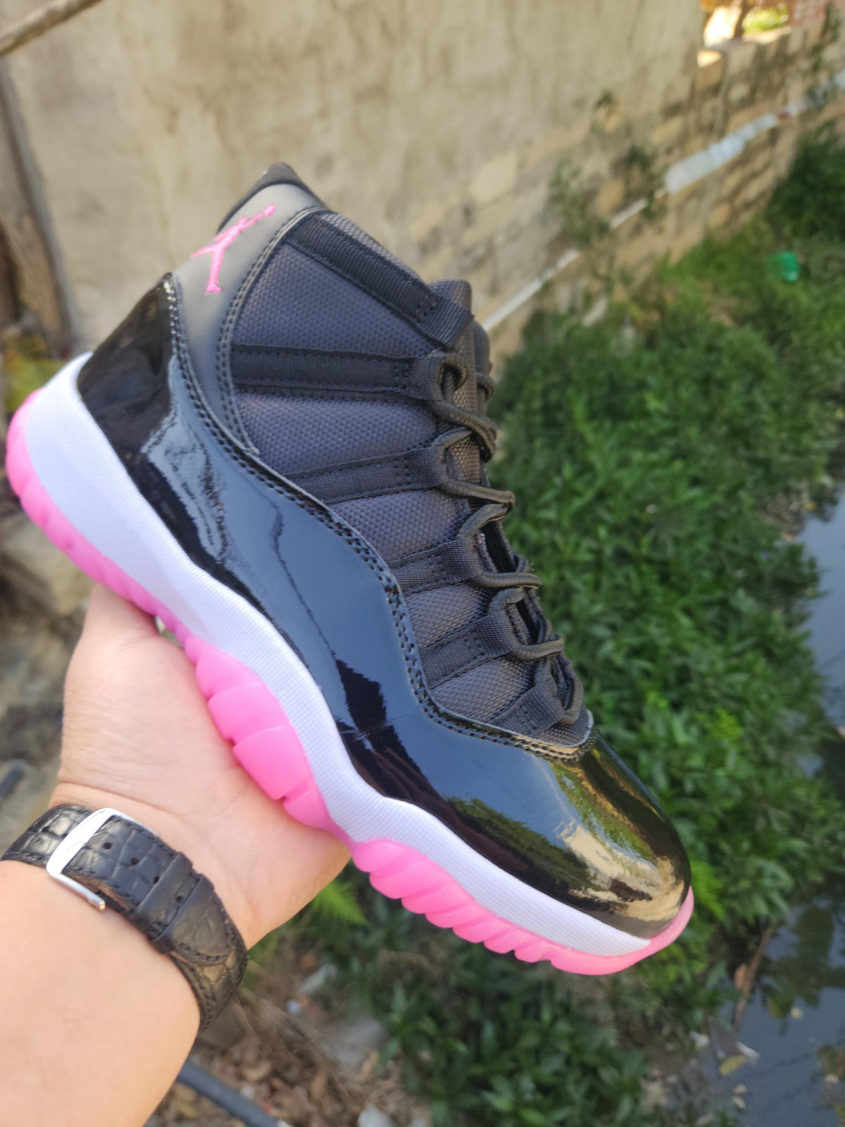 Air Jordan 11 Retro Black‑Rose Red 36‑47