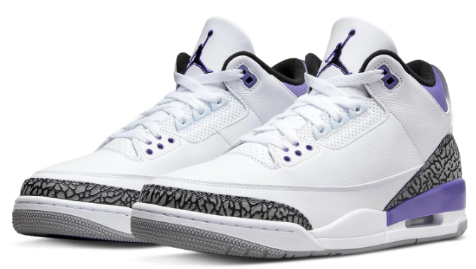 Air Jordan 3 Retro 'Dark Iris' CT8532-105  (494)