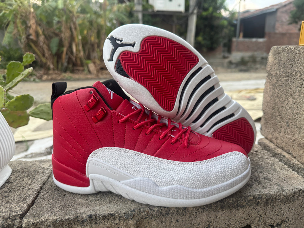Air Jordan 12 Retro White Red 36‑47