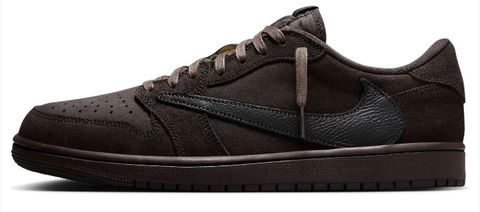 Air Jordan 1 Retro Low OG SP x Travis Scott 'Velvet Brown' DM7866-202  （525）