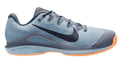 Nike Men's Vapor 12 Clay Court Tennis Shoes in Ashen SlateObsidian-Lt Armory Blue（125）