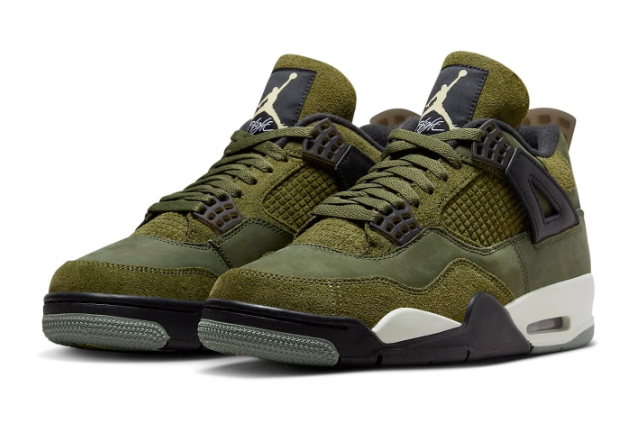 Air Jordan 4 Retro SE 'Craft - Olive' FB9927-200  (197)
