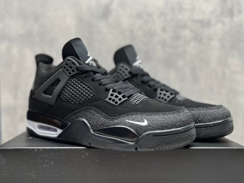 Air Jordan 4 Retro Black Motorsport 36‑47.5 Half‑Sizes