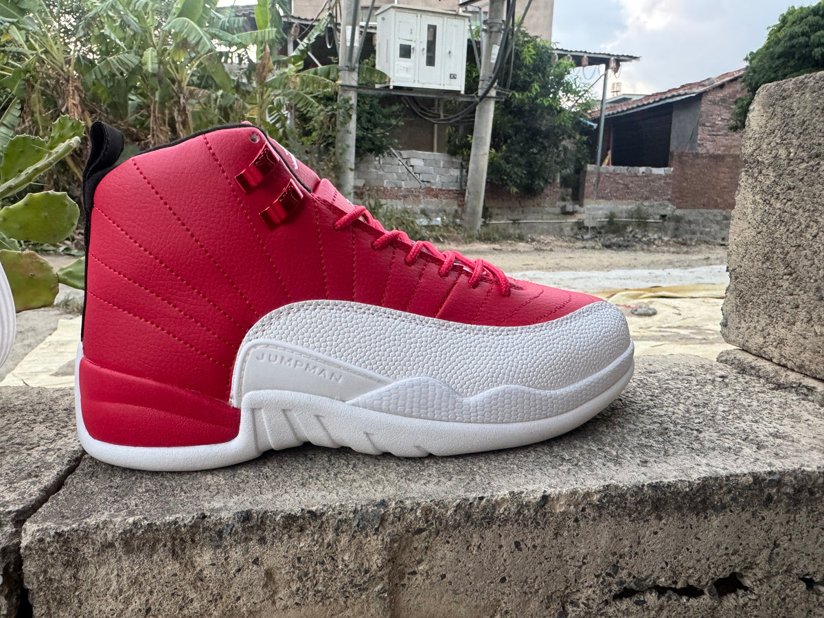 Air Jordan 12 Retro White Red 36‑47