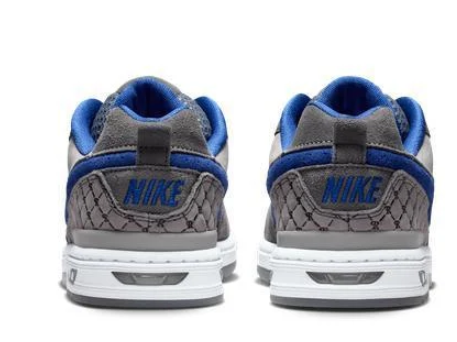 Nike SB Paul Rodriguez P-Rod Zoom Air Low Flint Grey - Deep Royal Blue(134)
