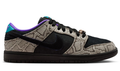 Nike SB Dunk Low Dashawn Jordan - Snake Skin  Black  Fierce Purple(140)